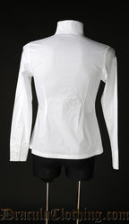 White Cotton Naval Shirt