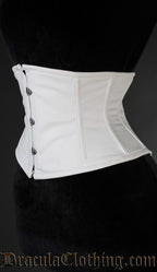 White Cotton Waist Cincher