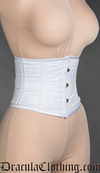 White Lace Laceless Corset