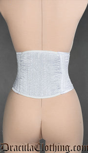 White Lace Laceless Corset