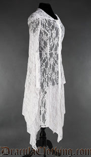 White Lace Overdress