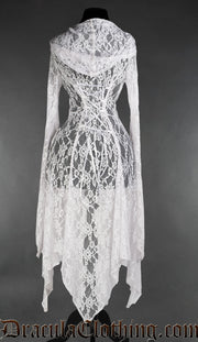 White Lace Overdress