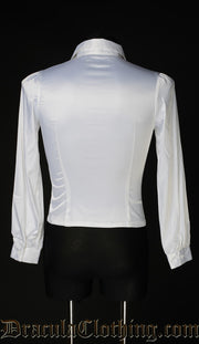 White Satin Marquis Shirt