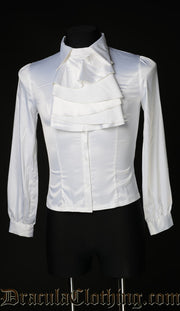 White Satin Marquis Shirt