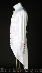 White Satin Regal Shirt