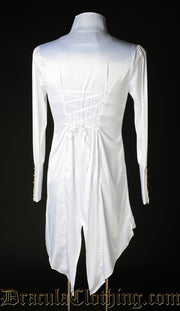 White Satin Regal Shirt