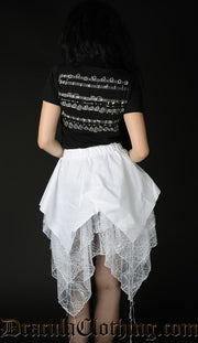 WHITE WIDOW SKIRT