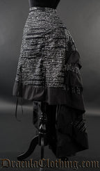 Writing Layer Bustle Skirt