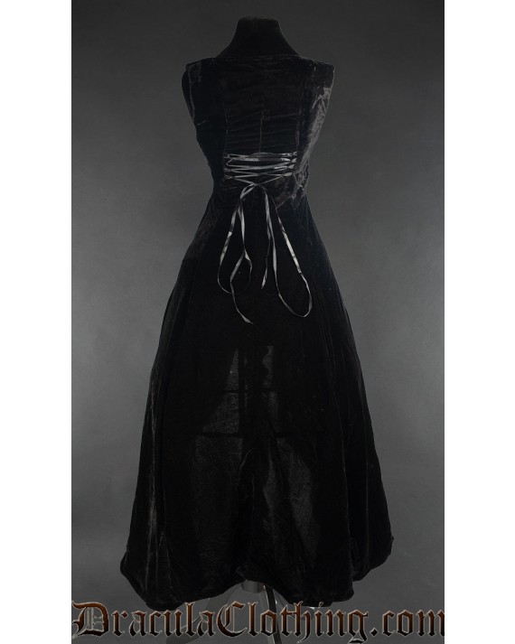 Black Velvet Succubus Dress
