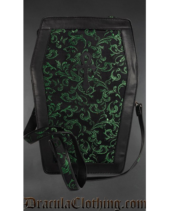 Emerald Big Ankh Shoulder Bag
