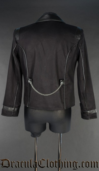 Black Steampunk Edison Jacket