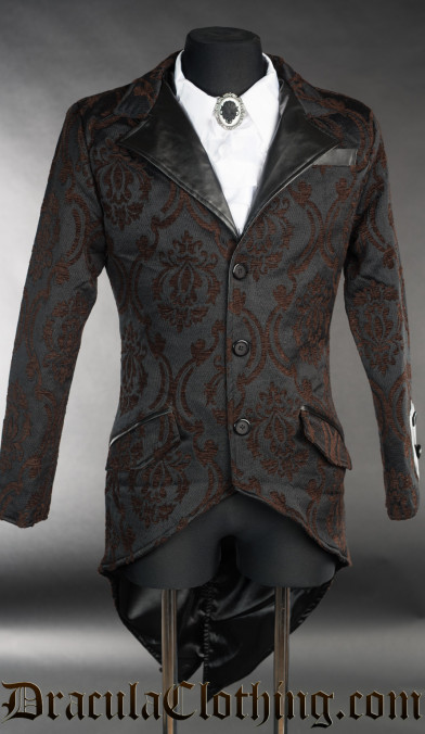 Steampunk Brocade Tailcoat