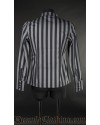 Grey Striped Naval Shirt