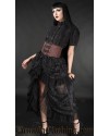 Steampunk High Waist Bustle Skirt