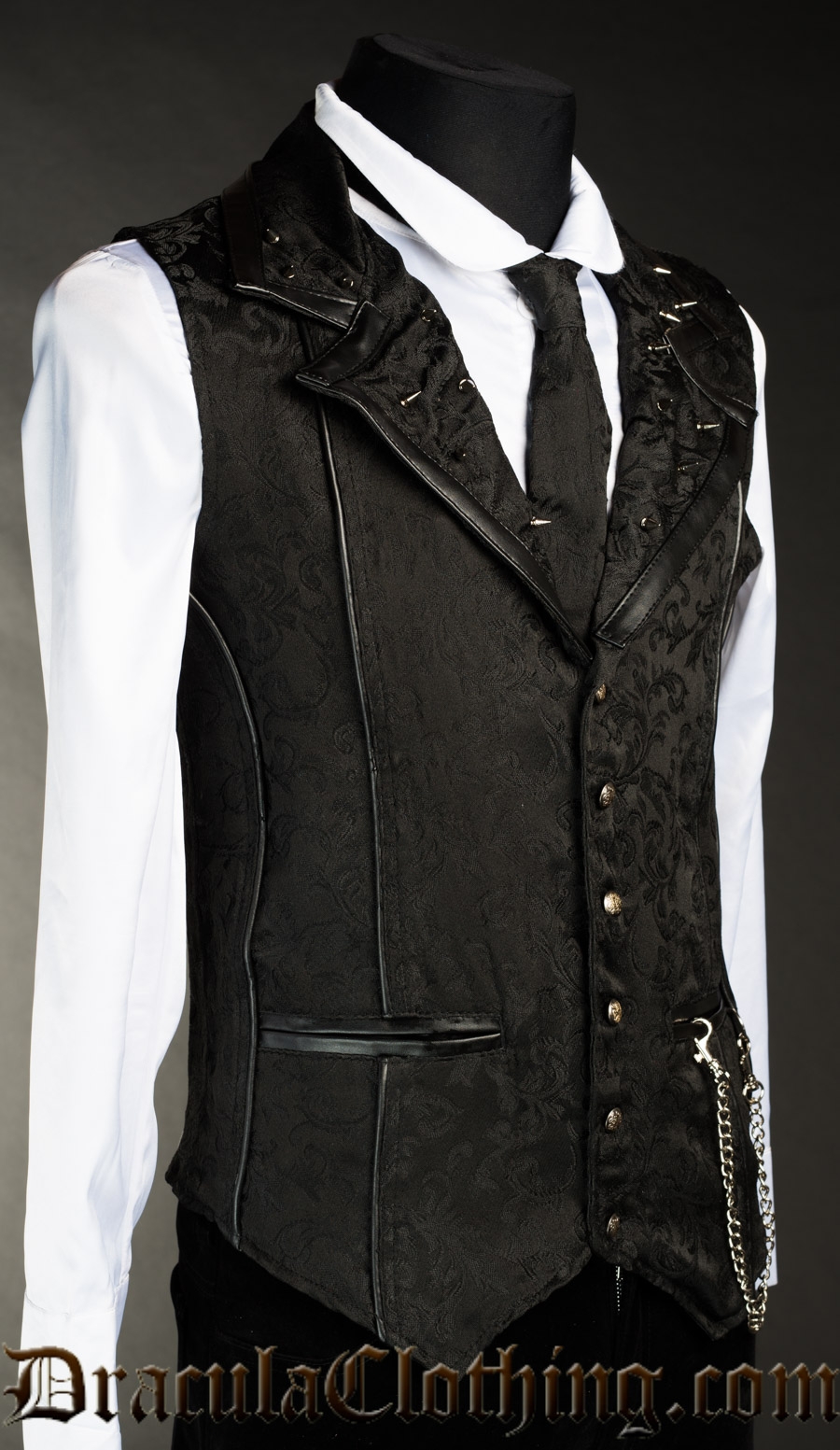 Onyx Spiked Vest 